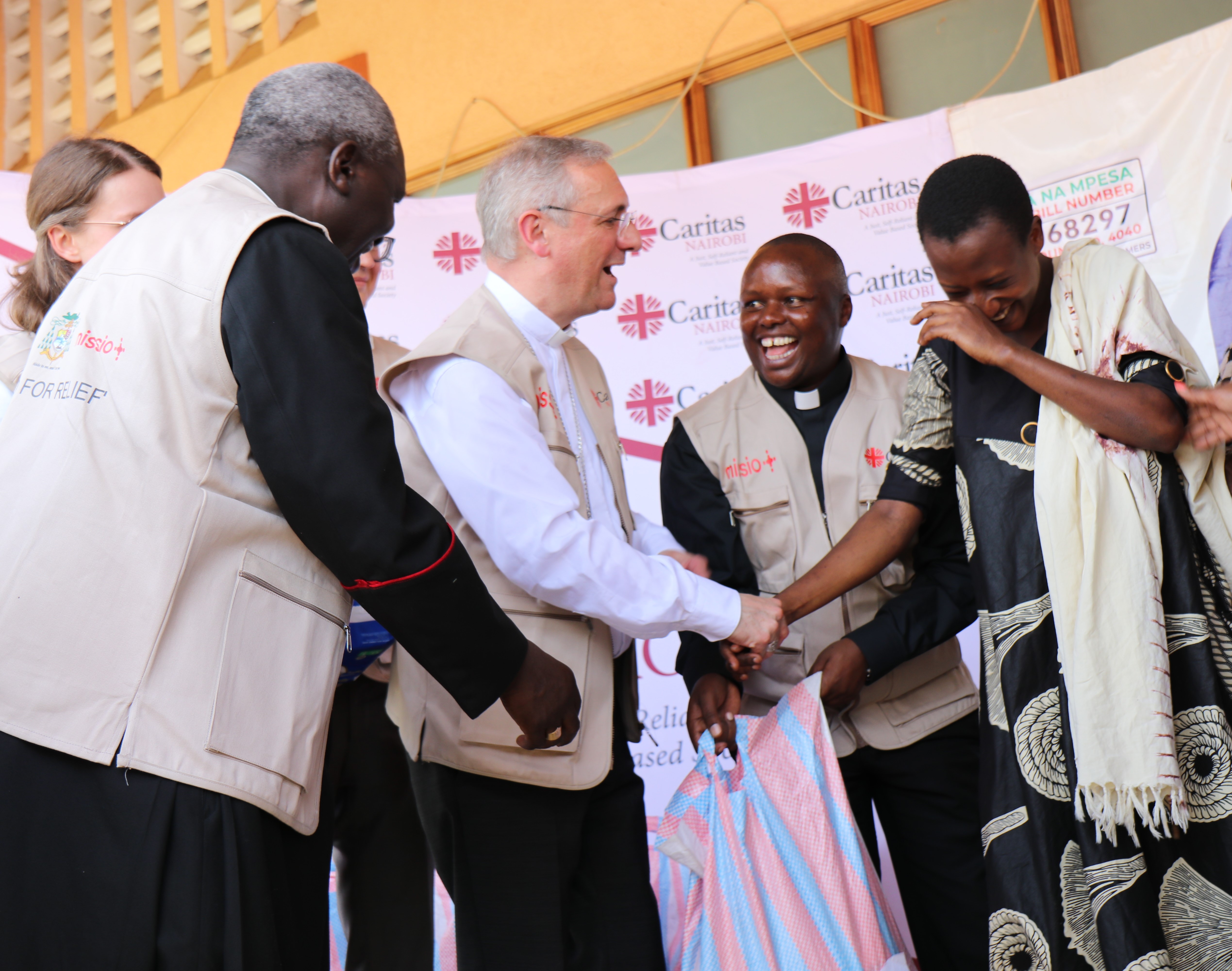 Executive Director visiting a community programme