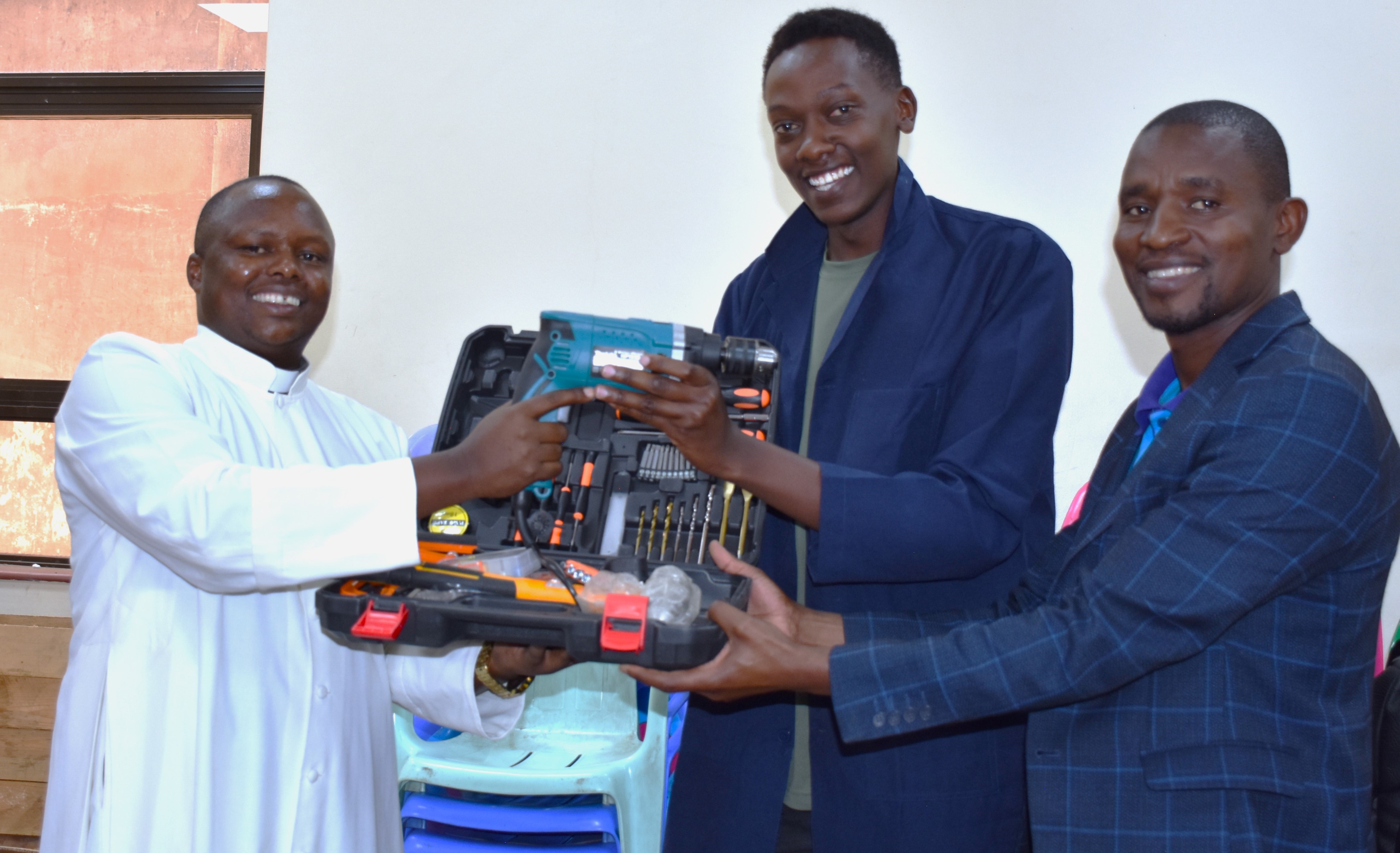 Executive Director visiting a community programme